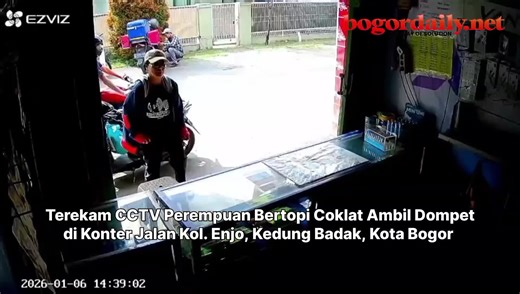 Pencurian Dompet di Konter Teplan Kedung Badak