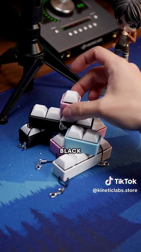 Creamy Keyboard Switch Fidgets - Portable ASMR Experience!