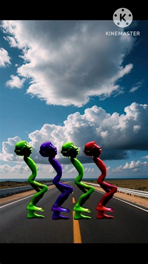 Dame tu cosita alien dance part - 67 #funny #dance #viral #short #trend #cosita #part #vfx