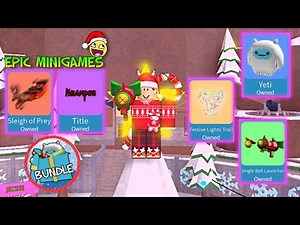 RBLX Epic Minigames' Christmas Update 2023 Review!