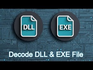 How to decode/decompress Dll and Exe file