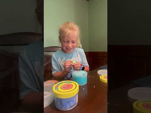 Unboxing of Peachy Babies Slime