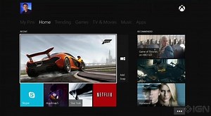 Xbox One User Interface