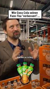 Wie Coca-Cola den Fuze Tea “verbessert”: