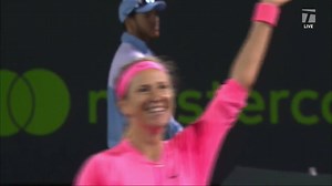 She's in! Victoria Azarenka books a spot in the Miami Open Semifinals and returns to the top 100! | Tennis Channel