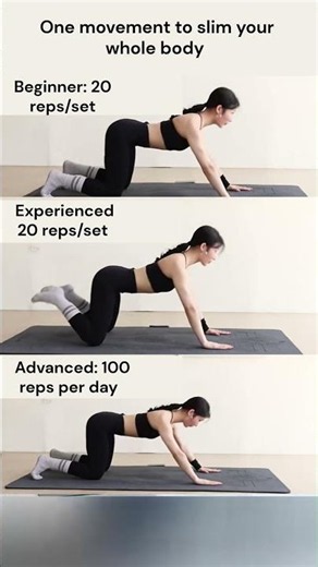 One Move to Slim Your Entire Body | Beginner to Advanced Fat-Burning Workout #FullBodyWorkout