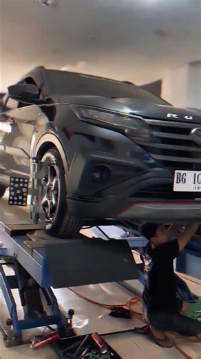 rush ft HSR STY R17 black chrome🔥 #shorts #rush #blackchrome #terios