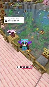 How do I have so many blue axolotls? #Minecraft #MinecraftHardcore