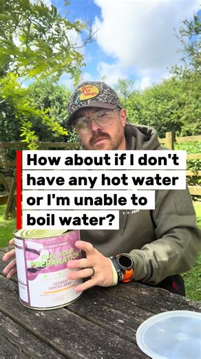 What to do when you don't have hot water for Raions?