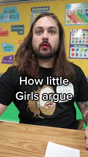 How little girls argue 🤣 #kids #teacher #school