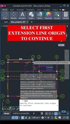 Boost Your CAD Speed! 🚀 Master the DIM Command in Seconds!