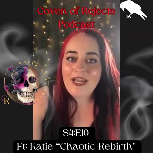 Having @Katie ᛉ on Coven of Rejects Podcast was such a great time! 🖤 We talked about so many different topics and her love of understanding others is such an inviting energy! You can listen to this episode wherever you stream your podcasts #covenofrejects #witches #norsepagan #norsepaganism #norse #pagan