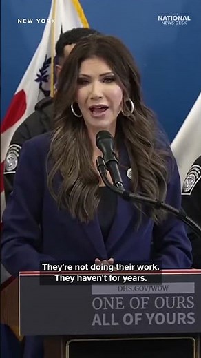 Kristi Noem: Minnesota has ‘no jurisdiction’ in ICE shooting probe