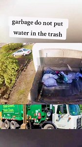 143K views · 129 reactions | garbage do not put water in the trash #videoviral #fyp #foryoupage❤️❤️ #fo | Trashmaster | Facebook