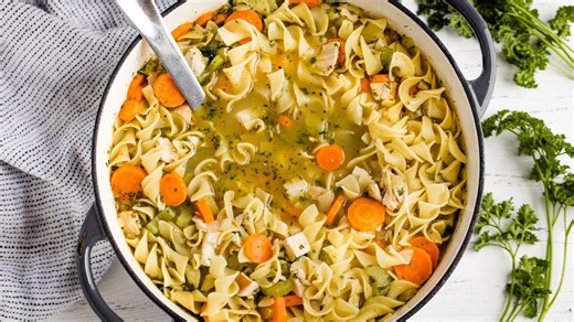 How to make chicken noodle soup