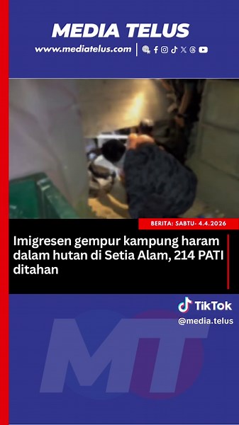 Operasi Imigresen Selangor: 214 PATI Ditahan