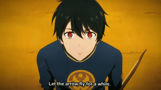 Exploring the World with Arrow Shooting Anime Characters