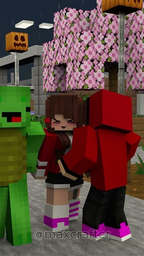 Sad JJ Lose JJ Sister Time Stop😢😢😢 - MAIZEN Minecraft Animation #shorts #minecraft #love #sad
