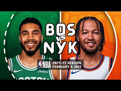 BOSTON CELTICS vs NEW YORK KNICKS | FULL GAME HIGHLIGHTS | February 8, 2025 [1080p]