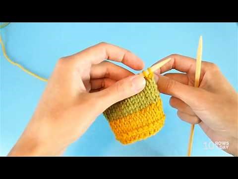 How to Weave In Ends as You Knit (Any Knitting Style)