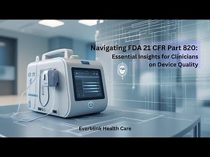 FDA 21 CFR Part 820: Key Insights for Clinicians on Device Quality | Everblink Health Care Explains