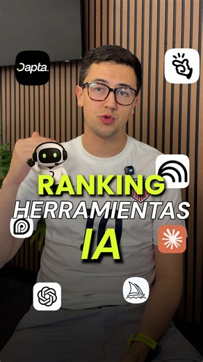 Algunas herramientas de IA se quedan. Otras ya no las usaría. 👀🤖 La velocidad con la que está cambiando la IA es una locura. Lo que era top hace un año, hoy puede que ya no sea la mejor opción. Y luego están las herramientas que terminas usando todos los días porque simplemente te ahorran horas de trabajo. #ai #aitools #tech #platform #viralreel