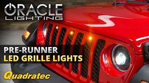 Oracle Lighting Pre-Runner Style LED Grille Light Kit for Jeep Wrangler JL & Gladiator JT