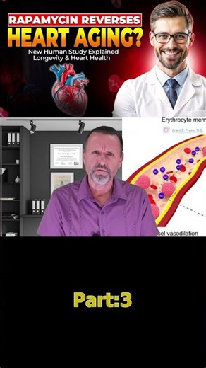 Rapamycin Reverses Heart Aging? New Human Study Explained | Longevity & Heart Health