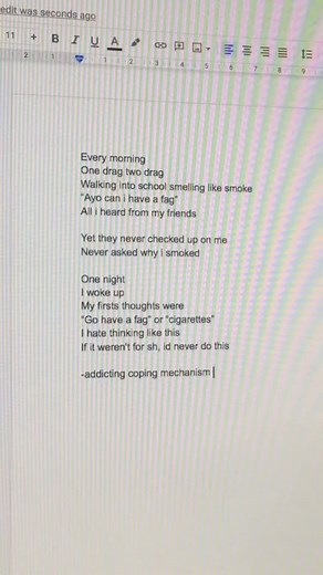 addiction. #fyp #poems #poemsbydani #foryoupage #Tigerpigdance #copingmechanism #toxic #addiction