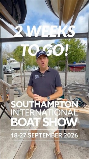 How to find Sea Ray at Southampton Boat Show 2026 - only 2 weeks to go #searay #southamptonboatshow