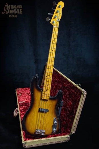 1954 Fender Precision Bass American Vintage II Reissue - Sunburst | Reverb