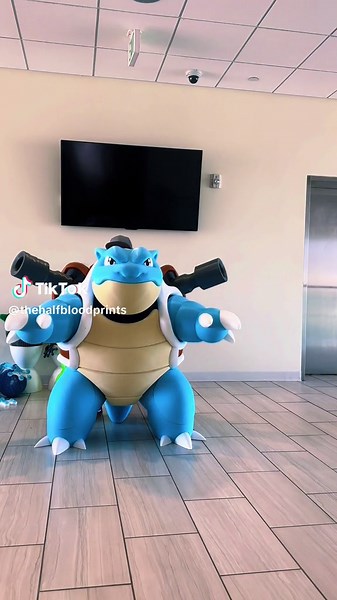 Big Man Blastoise 3D Printing Pokemon Model