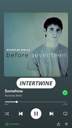 21 years ago today I wrote “Somehow”, although it had a different title at the time. | Nicholas Wells