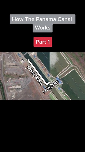 How The Panama Canal Works / Part 1 #wendover #wendoverproduction #panama #canal #panamacanal