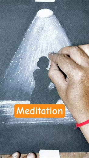 Meditation 💯✅ | #art #drawing #shortvideo