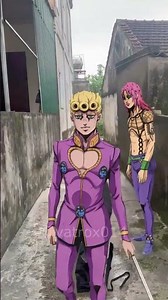 yo giorno chill out dawg 😭 ‪@ViggleAI‬ #jojo #giorno