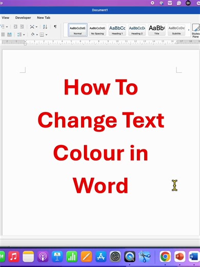Cómo cambiar el color del texto en Word