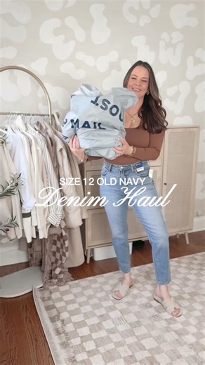 Old Navy Denim Haul: Size 12 Try-on & Review