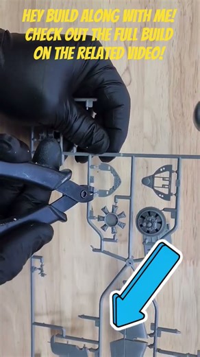 Building the Wildcat! such a fun Build! #scaleModel #miniature #airplane #plasticmodelkit #