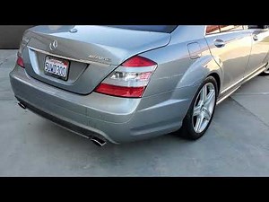 2007 s550 mercedes benz muffler delete