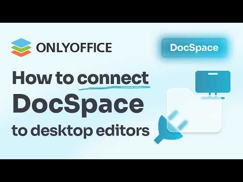 How to connect DocSpace account to desktop editors?