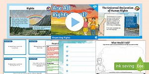 Citizenship LKS2 Respecting Rights Lesson 2: Are All Rights Equal? Lesson Pack