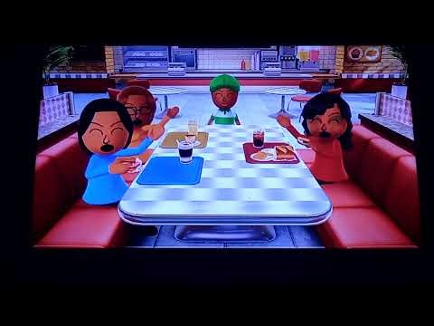 Wii Party U Feed Mii Whitney vs T.T Lisa vs Lue vs Michelle (Ladies Only)