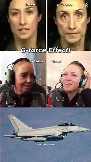 What 9Gs Feel Like in a Fighter Jet! 😵 The Ultimate Pilot Challenge#shorts