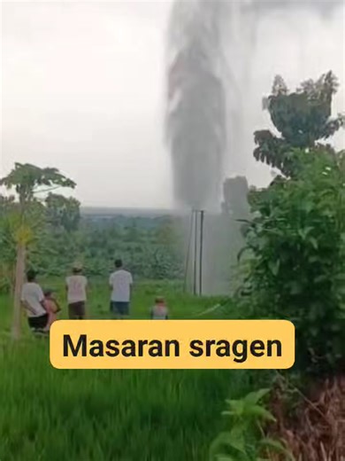 Semburan Gas Alam di Sragen: Kejadian yang Menghebohkan