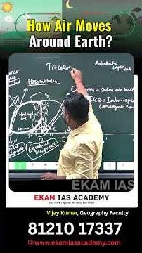 Tri-Cellular Model of Atmospheric Circulation Explained | UPSC Geography 2025