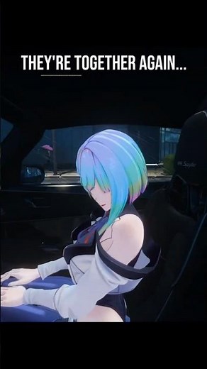 David drives with Lucy #wutheringwaves #cyberpunk