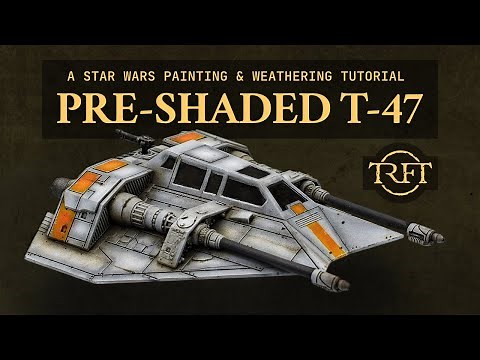 Star Wars Legion T-47 Snowspeeder | Star Wars Hobby Tutorial Episode 11/16