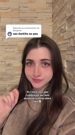 Réponse à @Margotte Pas compliqué de deviner qui c’est 😂 #darkito #couple #humour