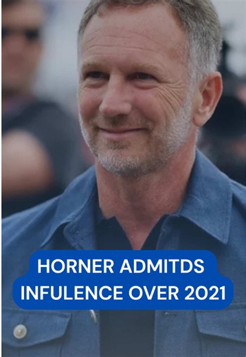 Christian Horner admits to influencing the 2021 season finale which resulted in Lewis Hamilton not winning his 8th world title after leading the race up until the final lap. #f1 #formula1 #formulaone #motorsport #christianhorner